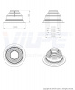 Уплотнитель ROOFSEAL №3 110-200 мм Vilpe